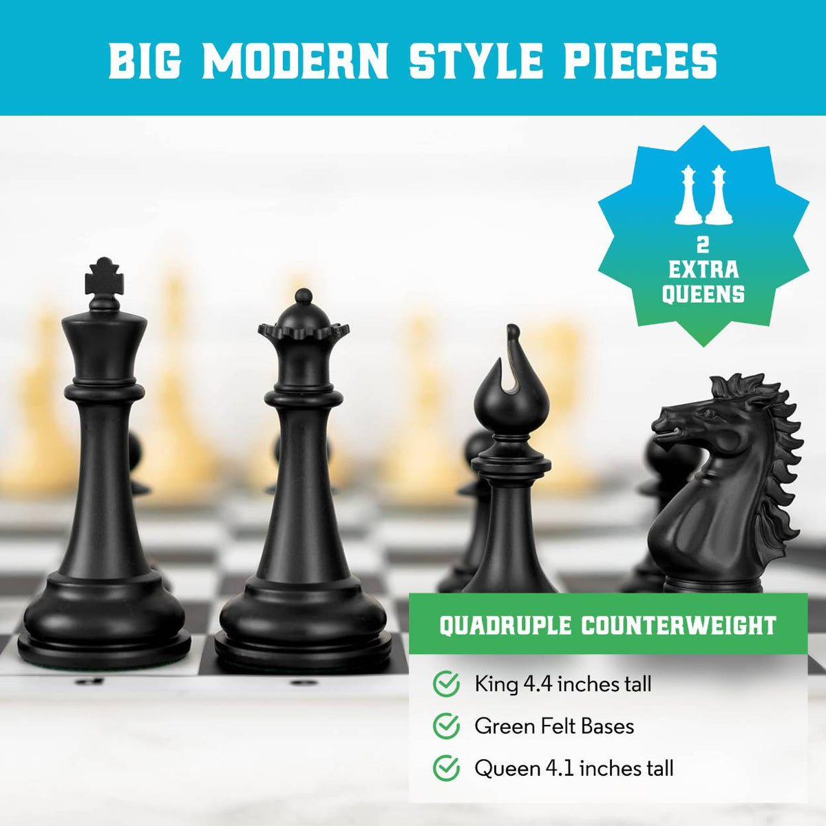 Best Chess Set Ever Torneo 4X Moderno