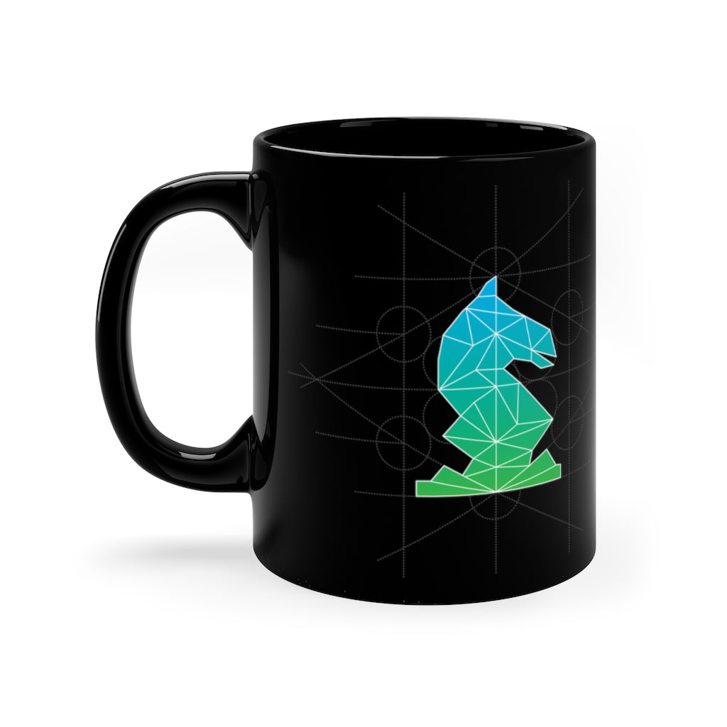 Best Knight Games 11oz Black Mug