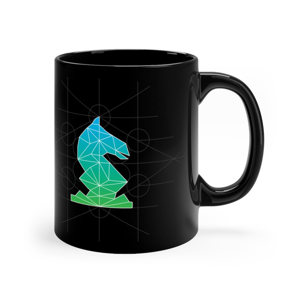 Best Knight Games 11oz Black Mug