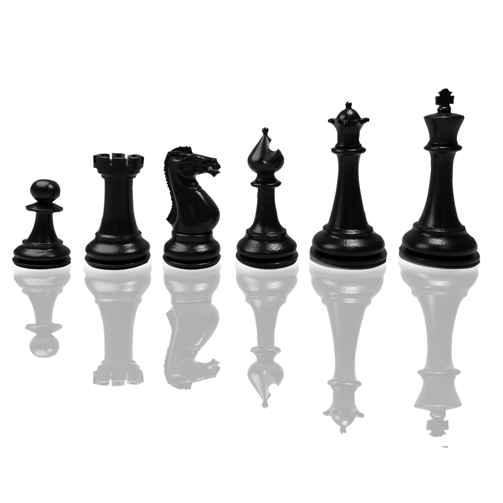 Best Chess Set Ever - 3x Triple weighted Chess Pieces (Modern)