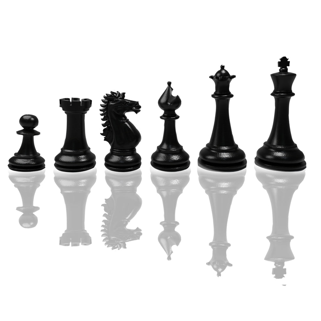 Best Chess Set Ever - 4x Quadruple weighted Chess Pieces (Modern)