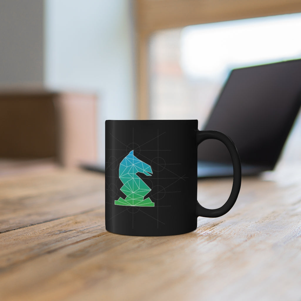 Best Knight Games 11oz Black Mug