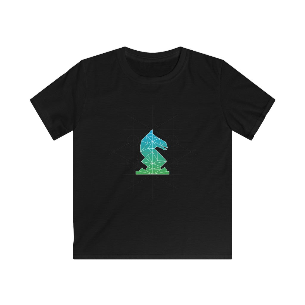 Colorful Knight - Kids Softstyle Tee