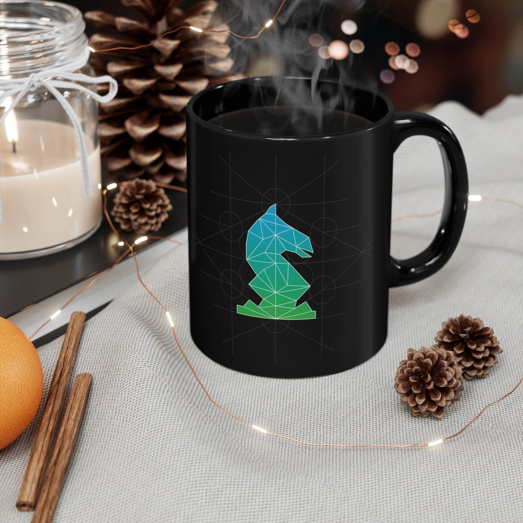 Best Knight Games 11oz Black Mug